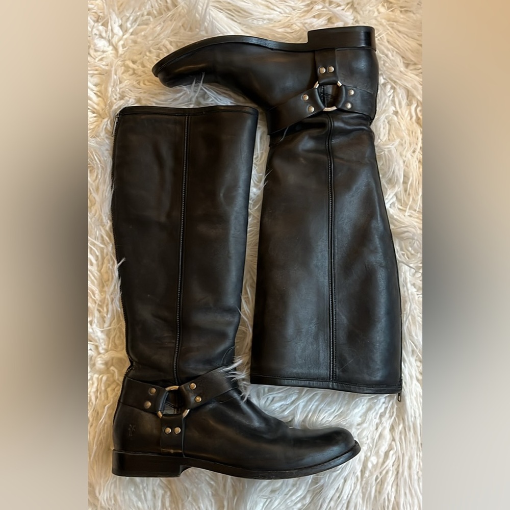 Black Frye Boots size 9